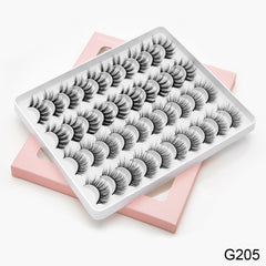 20 Pairs 3D Faux Mink Lashes Natural False Eyelashes Dramatic Fluffy Soft Wispy