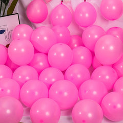 50pcs 30 Matte Pink Latex Balloons for Birthday Party Decoration