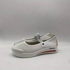 Women's Platform Hook & Loop Sneakers Casual Canvas Shoes