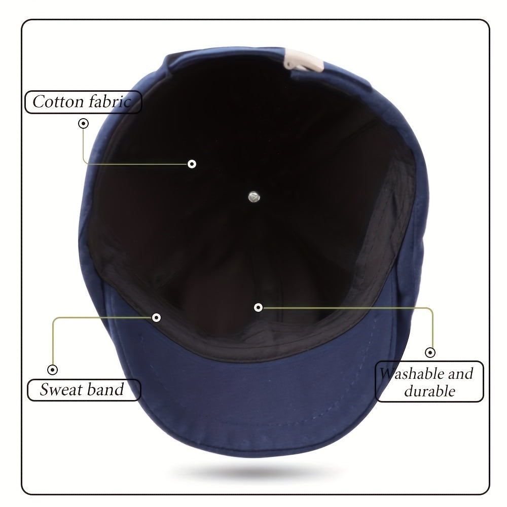Casual British Beret Spring Summer Sun Breathable Hat for Children Baby