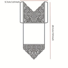 Hollow Lacework Envelope Metal Cutting Dies DIY Scrapbook Embossing Paper Craft