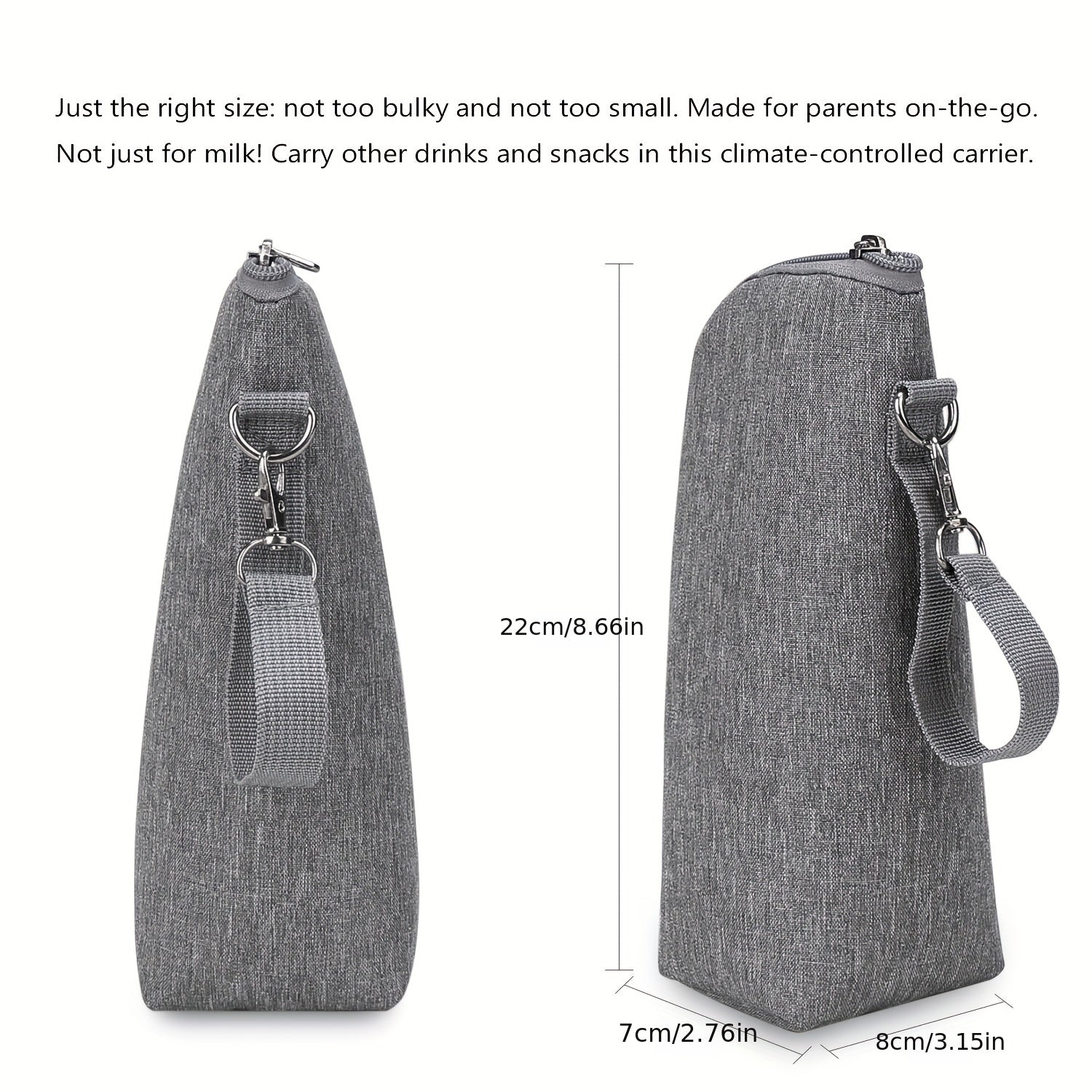 Insulated Breastmilk Cooler Bag for Baby Bottles