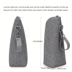 Insulated Breastmilk Cooler Bag for Baby Bottles