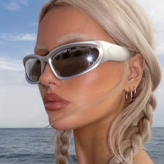 Y2K Wrap Around Sunglasses UV400