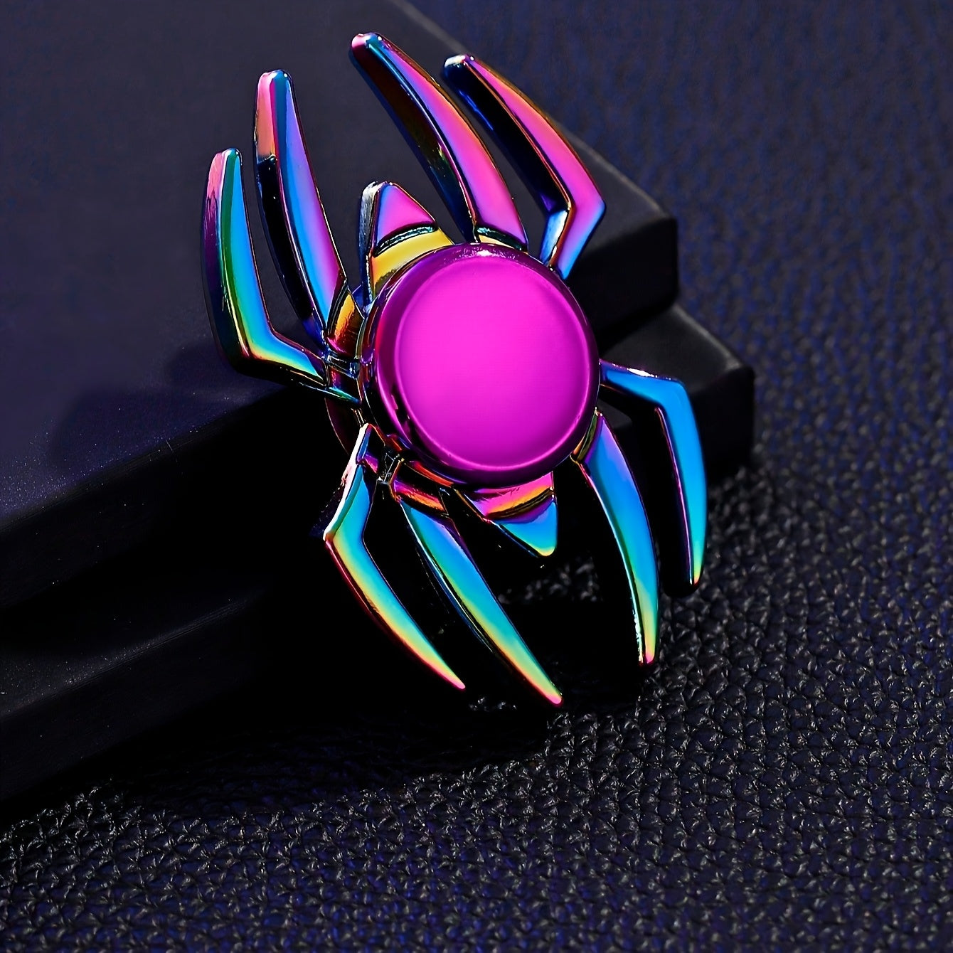 Dynamic Spider Fidget Spinner Toy Green Gradient