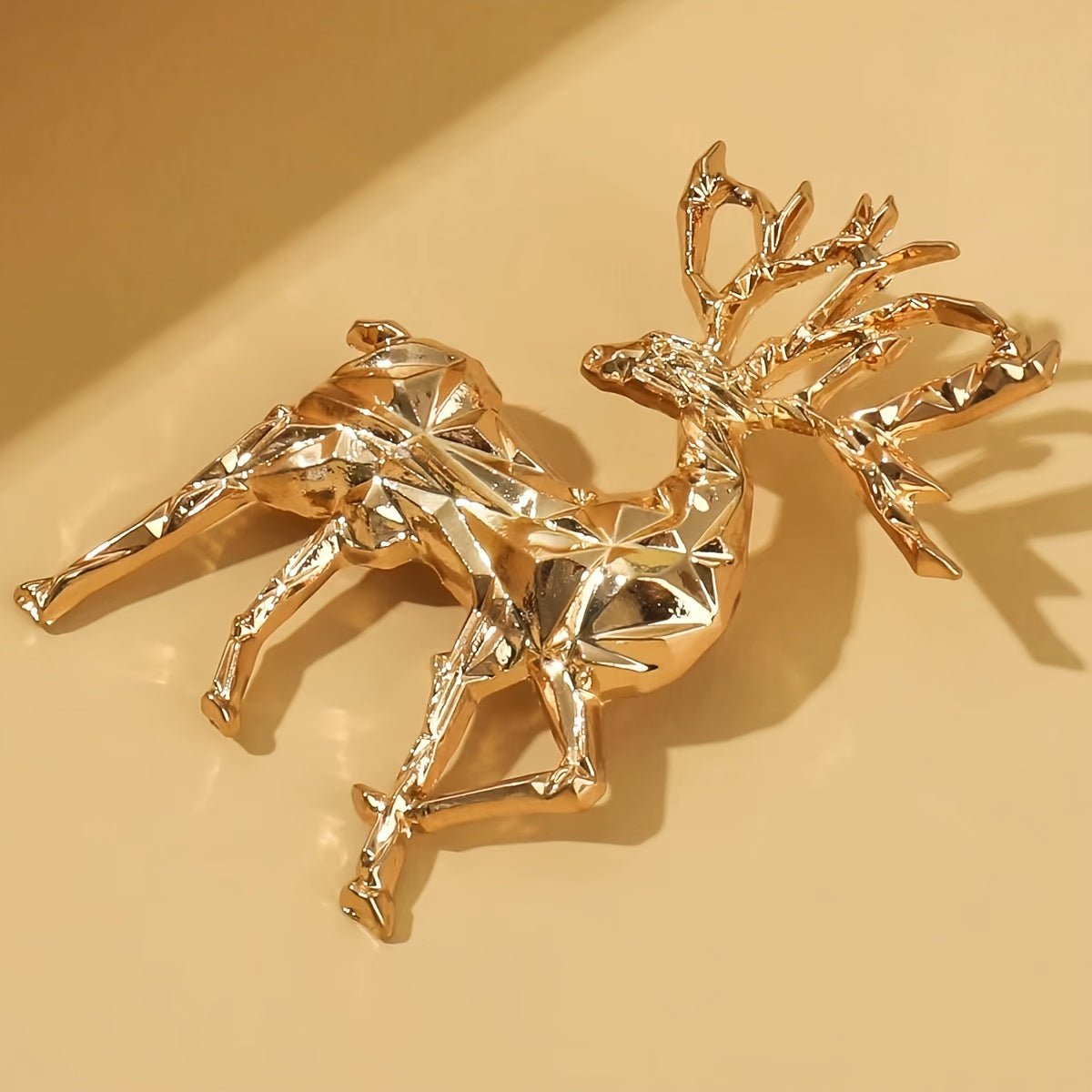 Unisex Deer Brooch Pin