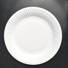 50pcs Party Paper Plates DIY Decorated Plates Supplies