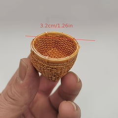 2pcs Landscape Simulation Baskets for Small Table Decorations