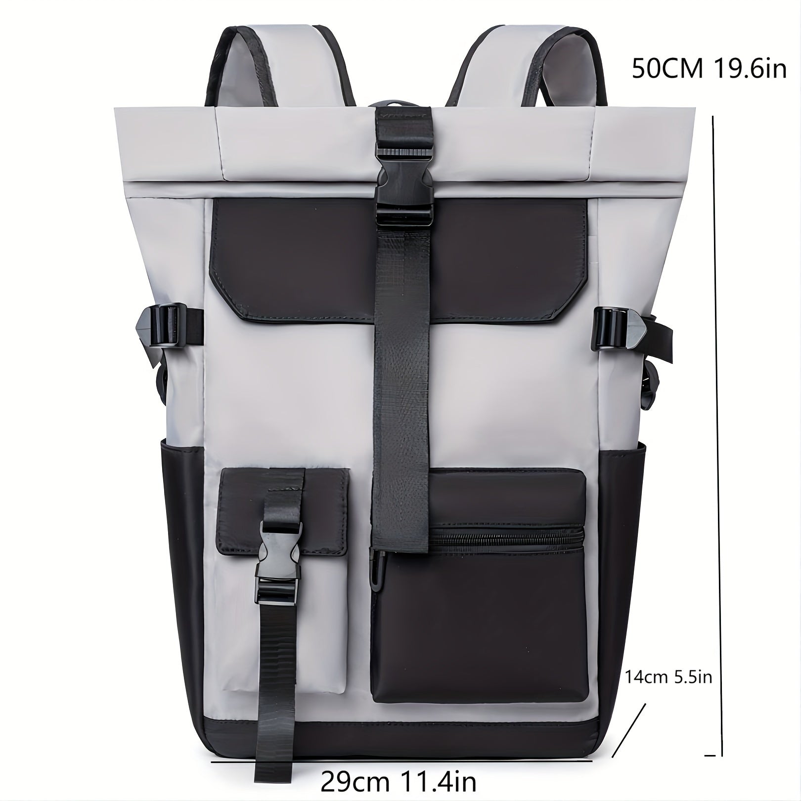 Outdoor Travel Backpack with Release Buckle Hiking Bag