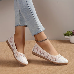 Women's Lace Flat Shoes & Slip On Walking Flats