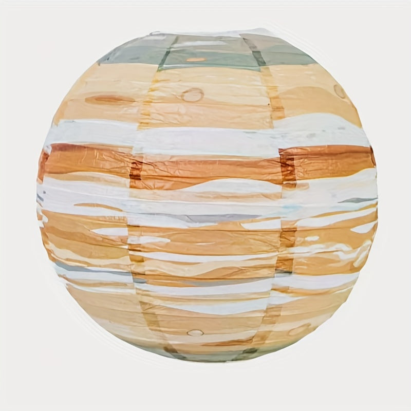 1pc Planetary Paper Lantern 30 48 Cm Outer Space Party Decoration