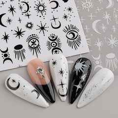 3D Self-Adhesive Nail Decoration Decals for DIY Nail Art