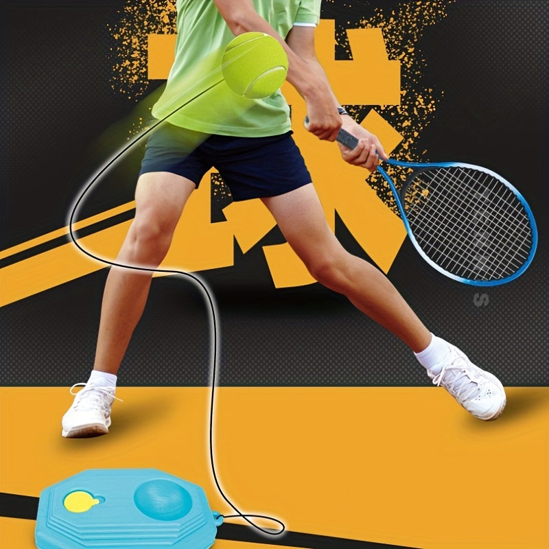 Tennis Trainer Rebound Balls with Elastic Rope Base