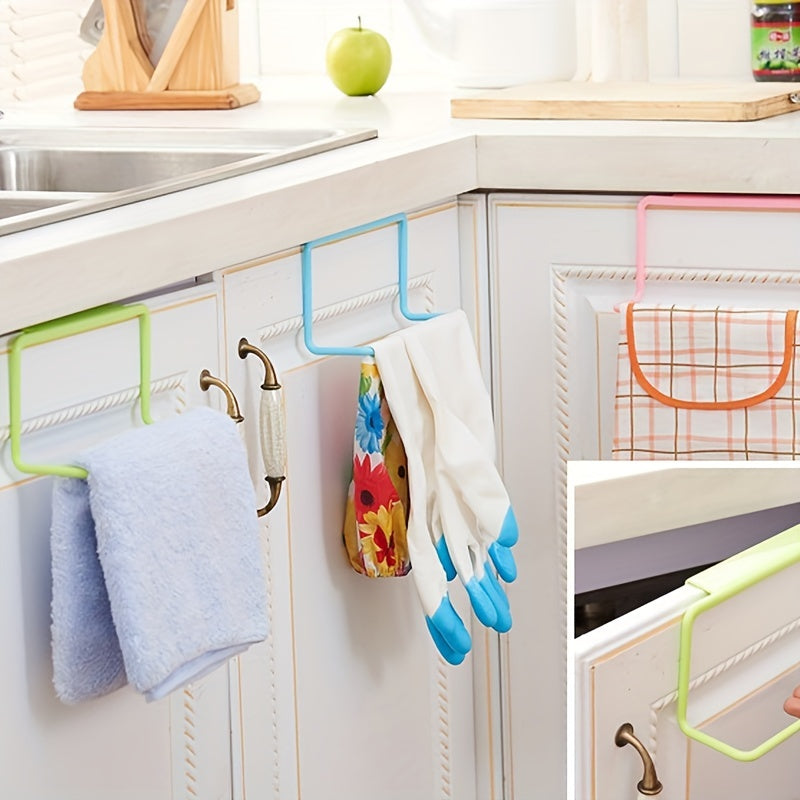 Mini Trash Bag Holder for Cabinet Doors Hanging Portable Under Sink Bag Holder