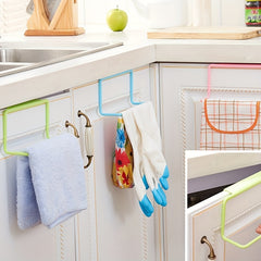 Mini Trash Bag Holder for Cabinet Doors Hanging Portable Under Sink Bag Holder