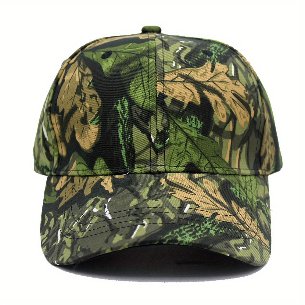 1pc Camouflage Baseball Cap For Male Tactical Game Fishing Cap P