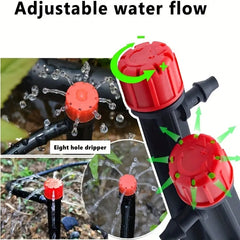 48 Meter Drip Irrigation Tubing Garden Watering Tube Line