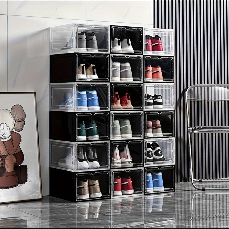 Thickened Shoe Box Plastic Shoes Storage Household Organizer