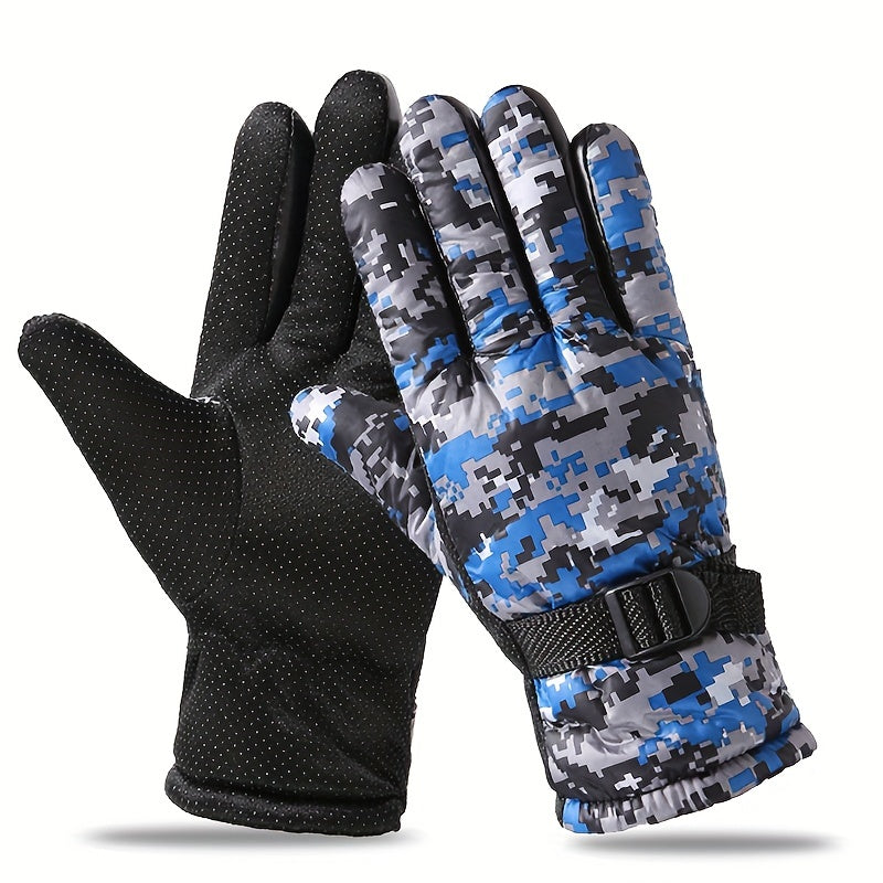 Autumn Winter Skiing Gloves Cycling Gloves Warm