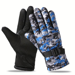 Autumn Winter Skiing Gloves Cycling Gloves Warm