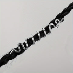 Vintage Viking Style Hair Ring Dreadlock Braid Hair Clip Hair Accessories