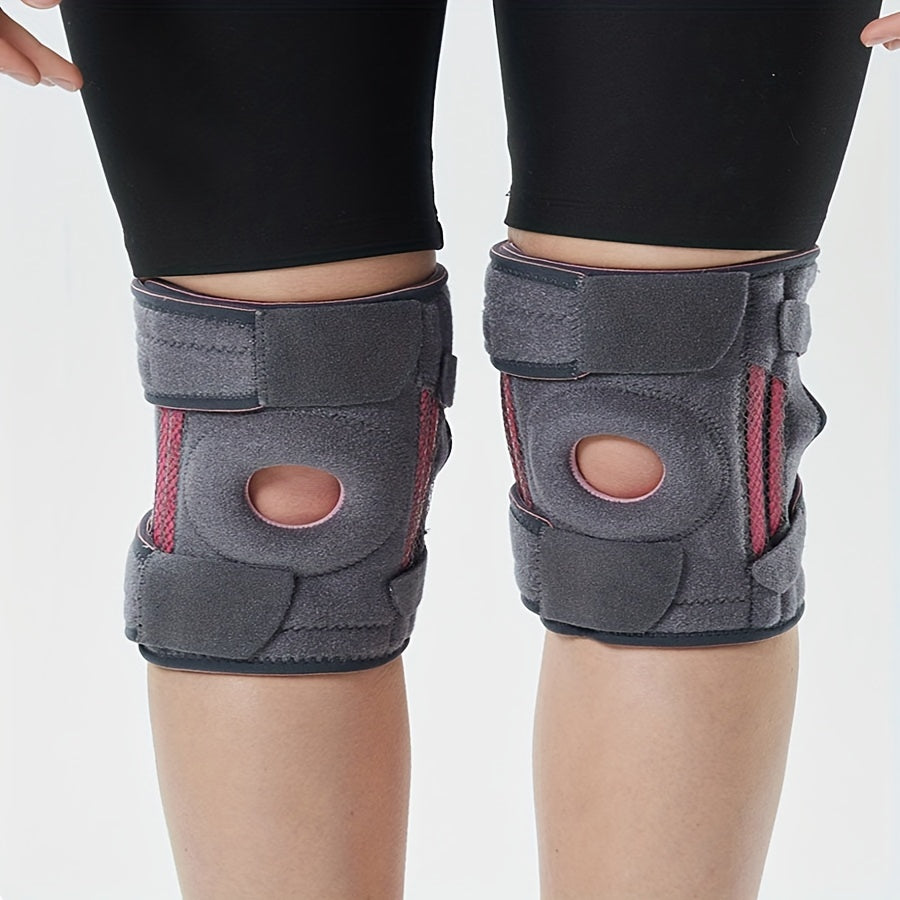 Compression Strap Sports Knee Pads Breathable Meniscus Joint Running Cycling
