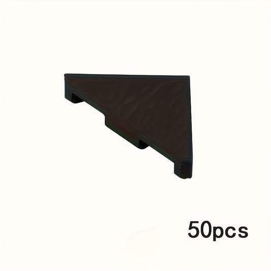 50 Triangular Light Panels and 45 Smooth Ceramic Tiles Building Blocks