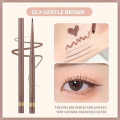 Smudge-Proof Brown Eyeliner Glue Pen Fine Tip