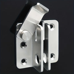 Stainless Steel Safety Hasp Door Lock for Bathroom & Bedroom Doors