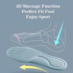 Non Slip Massage Insoles - Soft & Comfortable Sports Pads