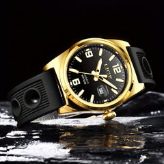Women's Waterproof Luminous Date Wristwatch