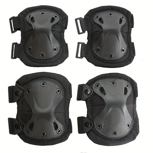 Gel Cushioned Knee & Elbow Pads for Sports