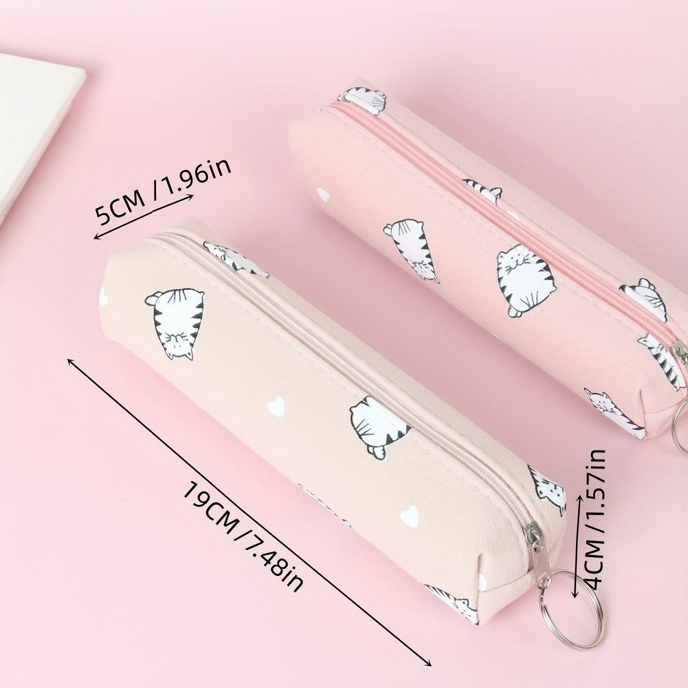 Adorable Kitten Pencil Case for Students