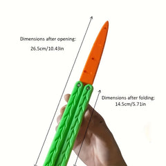 Butterfly Carrot Stress Relief Toy Practice Prop