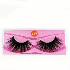 10 Pairs 25mm Thick Fluffy 3D Eyelash Extension