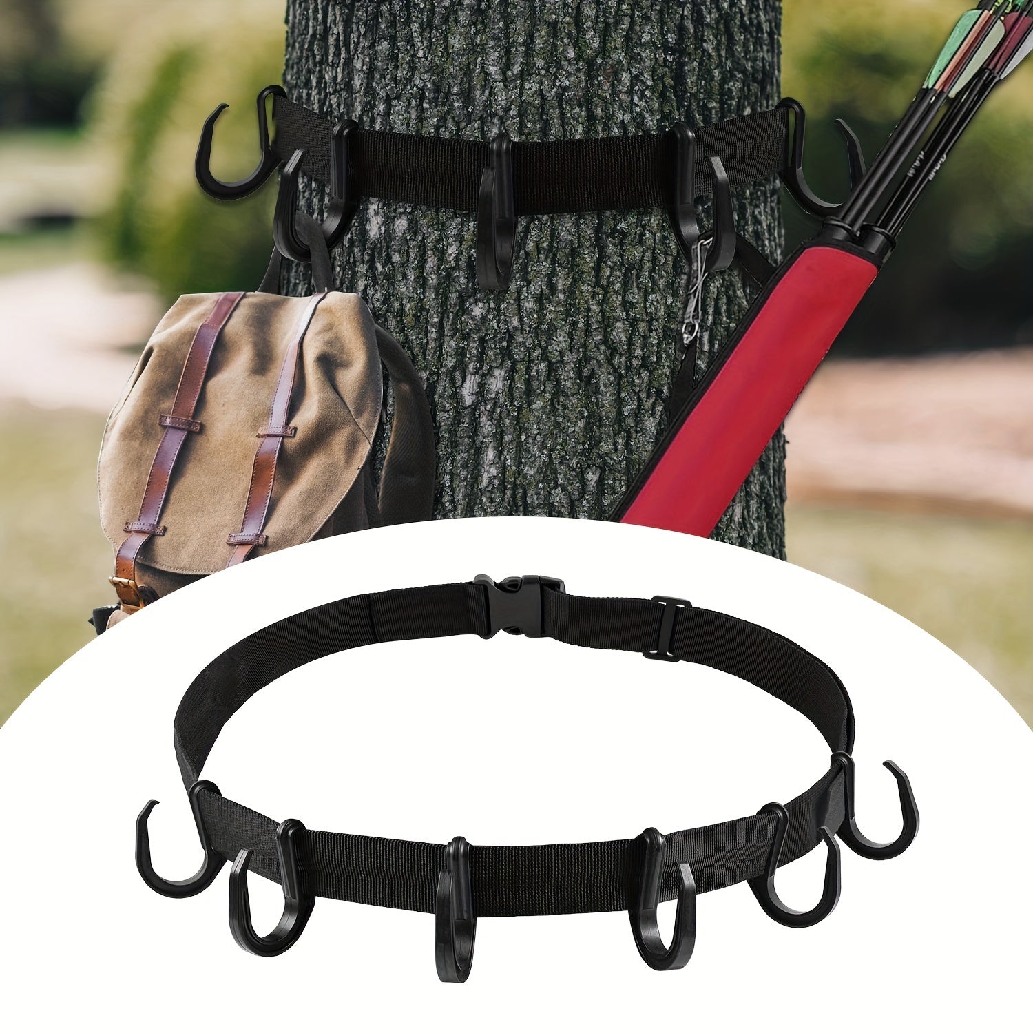 Nylon MultiHook Hangers for Saddle Quiver Backpack