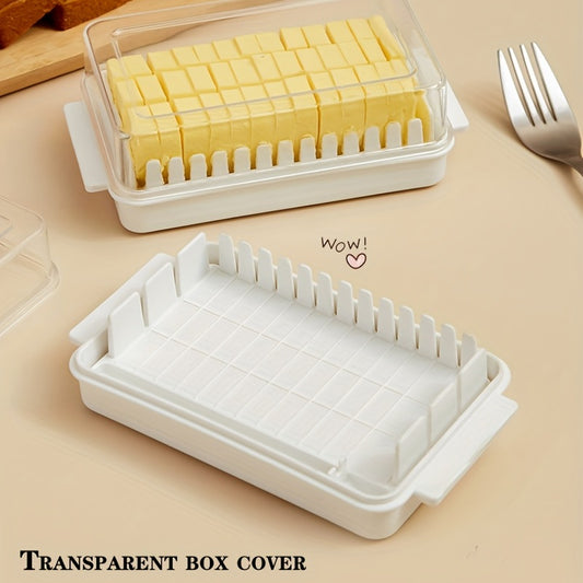 Butter Cutter Cheese Container with Lid Slic