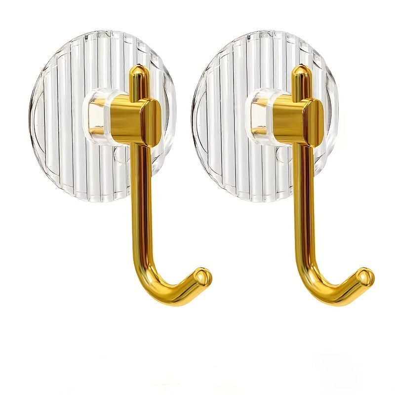 Acrylic Hook Light Punching Adhesive Hook with Back Glue