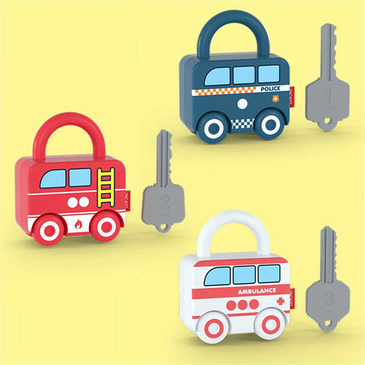 Baby Learning Lock Educational Toys Matching & Counting Montessori Math Toys