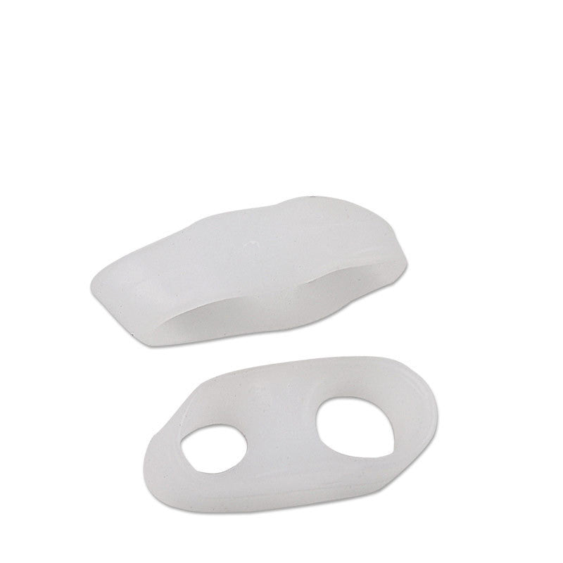 2pcs Silicone Toe Separator Spacer Hallux Valgus Corrector Finger Protector