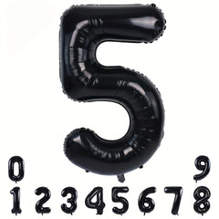 6Cm Number Balloon Foil Helium Jumbo 9th Birthday Decorations