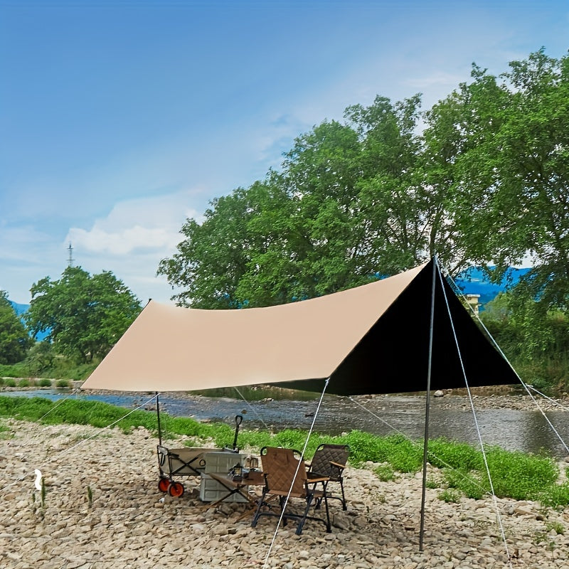 Waterproof Portable Camping Canopy Vinyl Sunscreen Awning Canopy