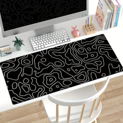 Abstract Line Large Gaming E-sports Mouse Pad - Oversized Extended Desk Mat