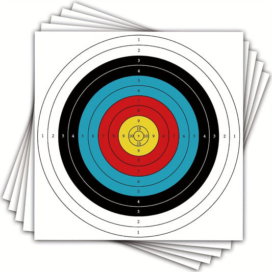 20pcs Bow Arrow Targets For Archery Practice 10 Rings 40 64x40