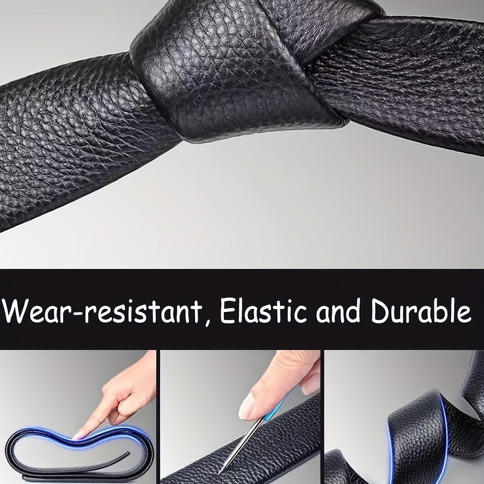 Automatic Buckle Belt Soft and Wear-resistant 37.80inch W