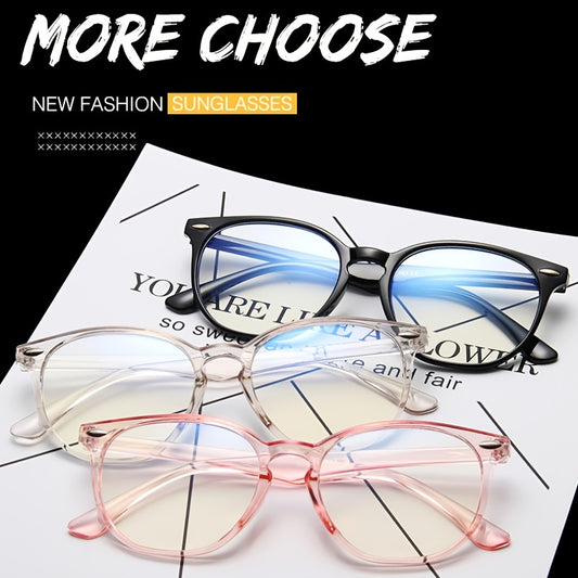 Round Light Blocking Glasses for Women