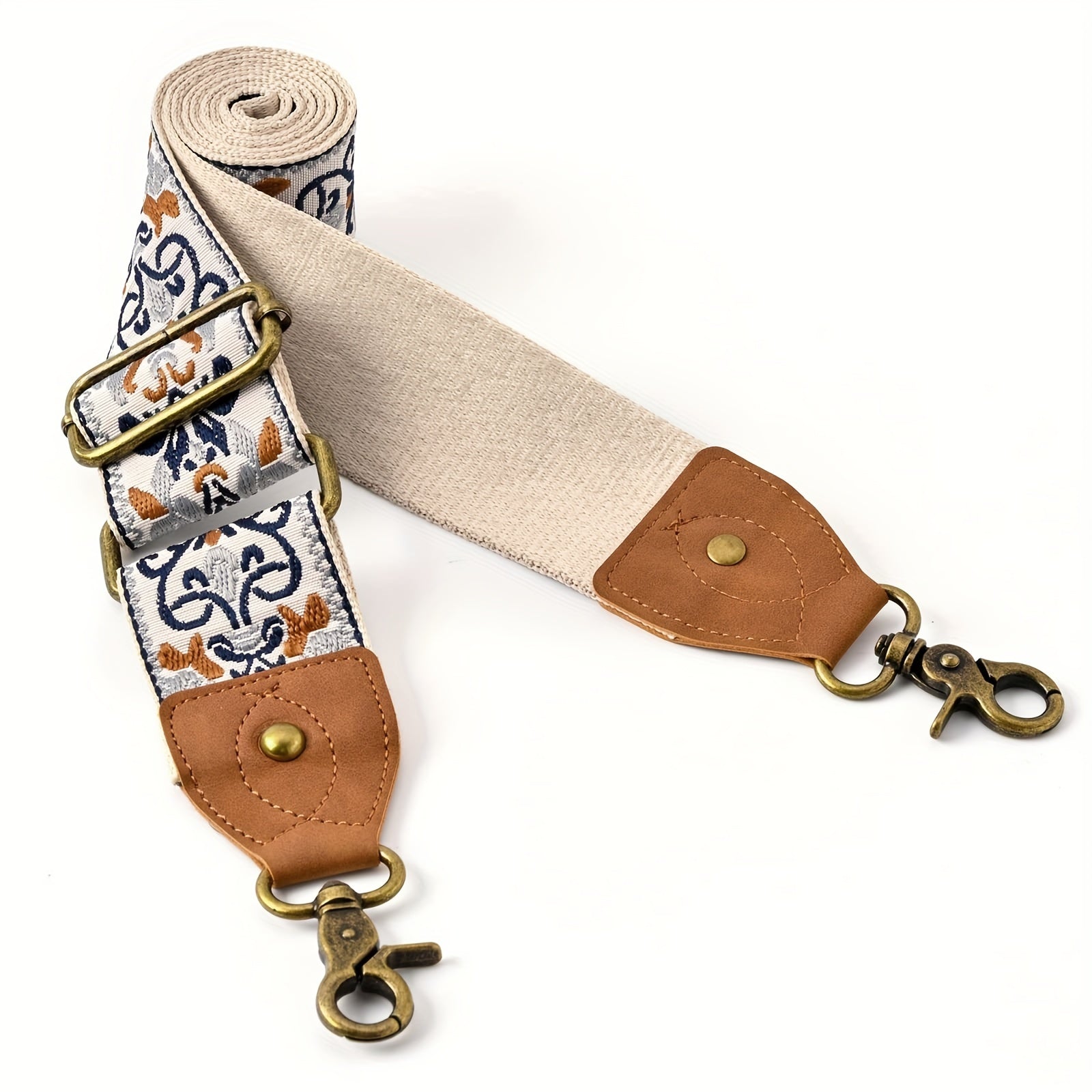 Vintage Pattern Bag Strap Lightweight Adjustable Strap For Shoulder Bag