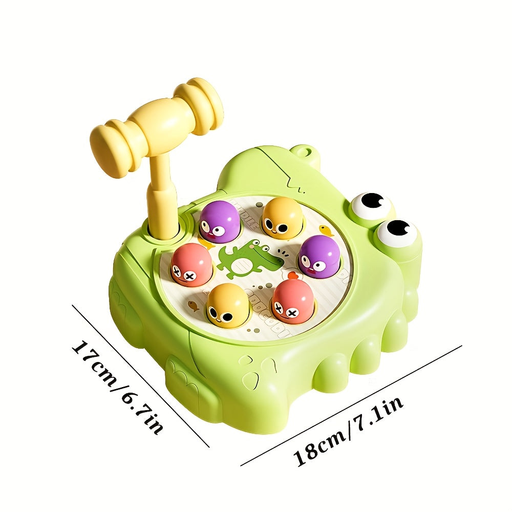 Crocodile Shaped Knocking Toy Set for Kids - Birthday & Halloween Necessity