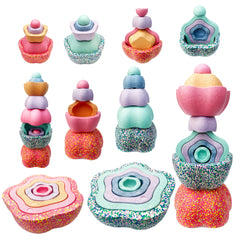Flower Shaped Stacking Blocks for Kids - Ideal for Beach & Water Play