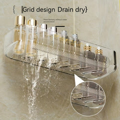Bathroom Shelf for Toilet Wall, Moisture-proof Toiletries Shelf